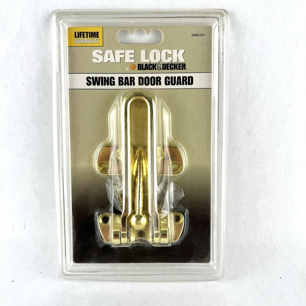 Black & Decker Swing Bar Door Guard Intruder Prevention New‎ in package